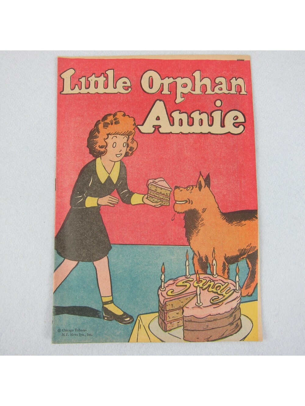 Vintage 1938 Little Orphan Annie Comic Book Chicago Tribune Popped Wheat Promo